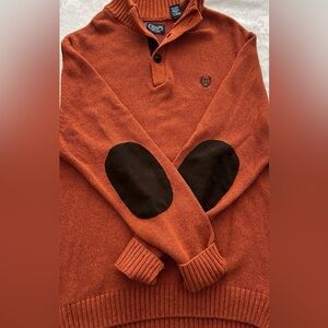 Ralph Lauren Chaps Pullover Sweater Men’s Rust Size M